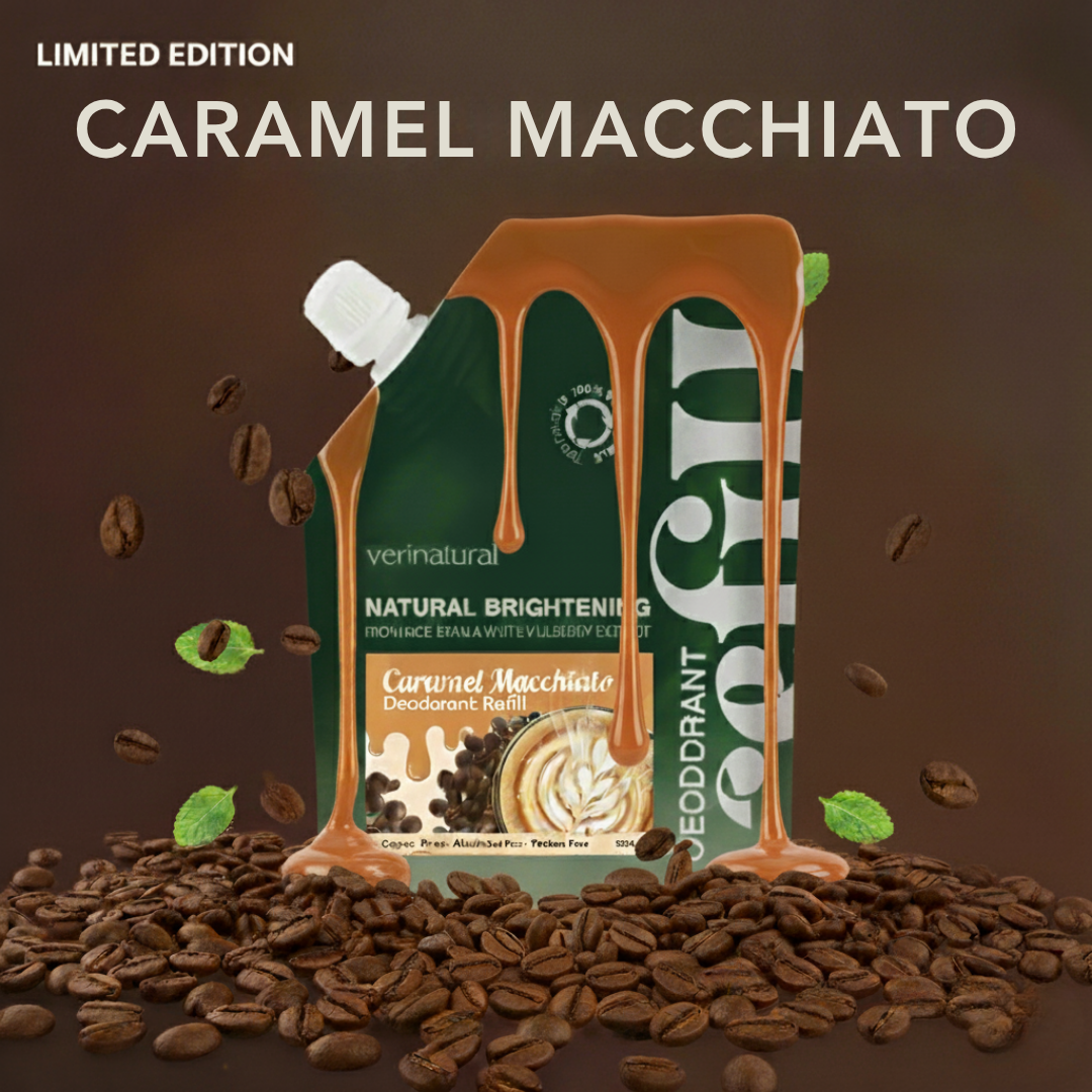 Limited Edition - Caramel Macchiato Refillable Roll-On Deodorant