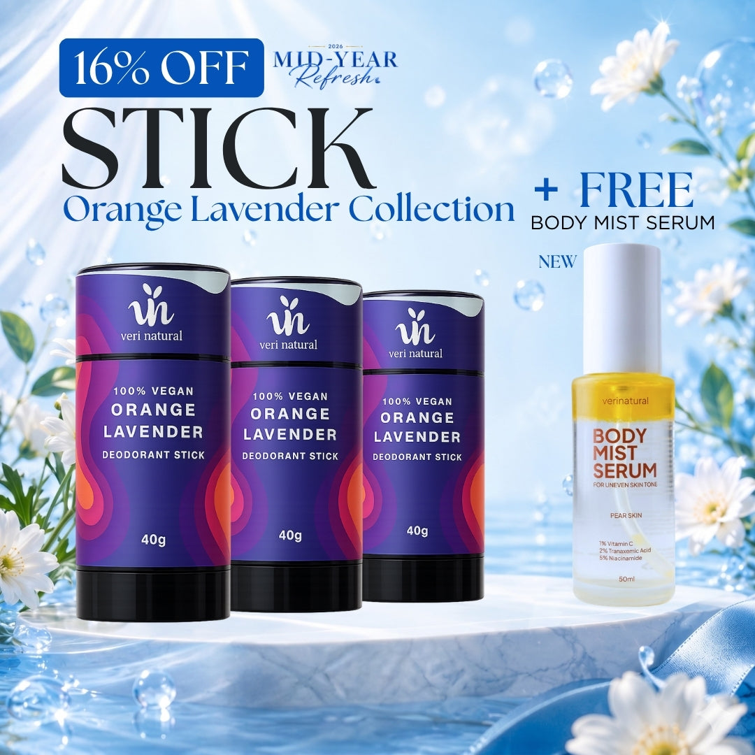 [16% Off] Stick Trio - Orange Lavender  x3 + FREE Body Mist SERUM