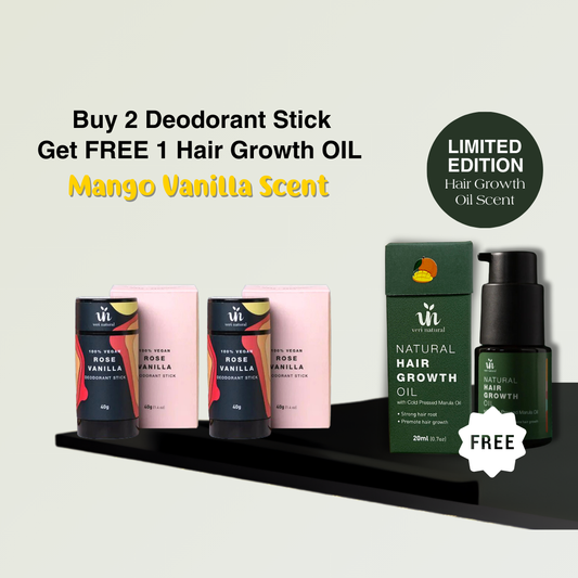 OCTOBER FEST - 2x Deodorant Stick (FREE 1 Limited Edition Hair Growth Oil)