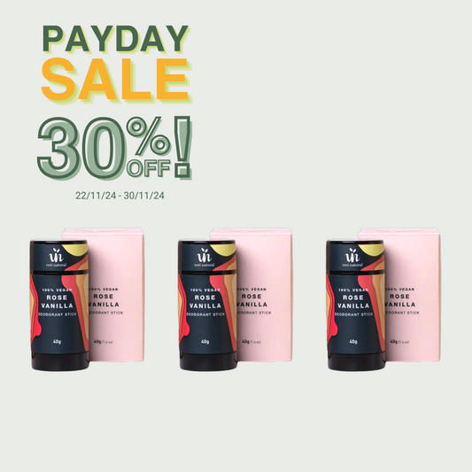 [30% OFF] - PAYDAY SALE! Deo Stick Trio - Rose Vanilla