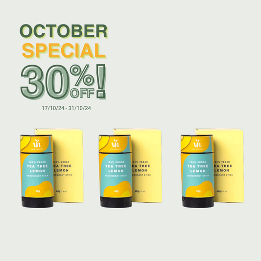 [30% OFF] - OCTOBER SPECIAL! Deo Stick Trio - Tea Tree Lemon