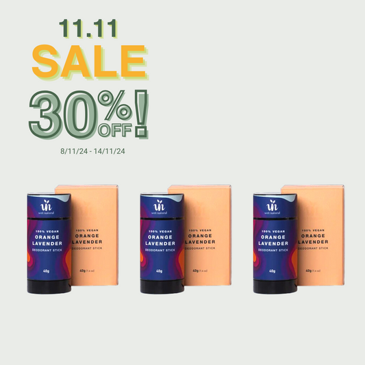 [30% OFF] - 11.11 SALE! Deo Stick Trio - Orange Lavender