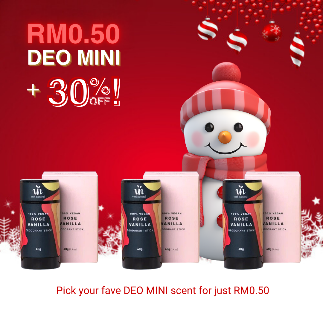 [30% OFF] - RM0.50 DEAL! Deo Stick Trio - Rose Vanilla