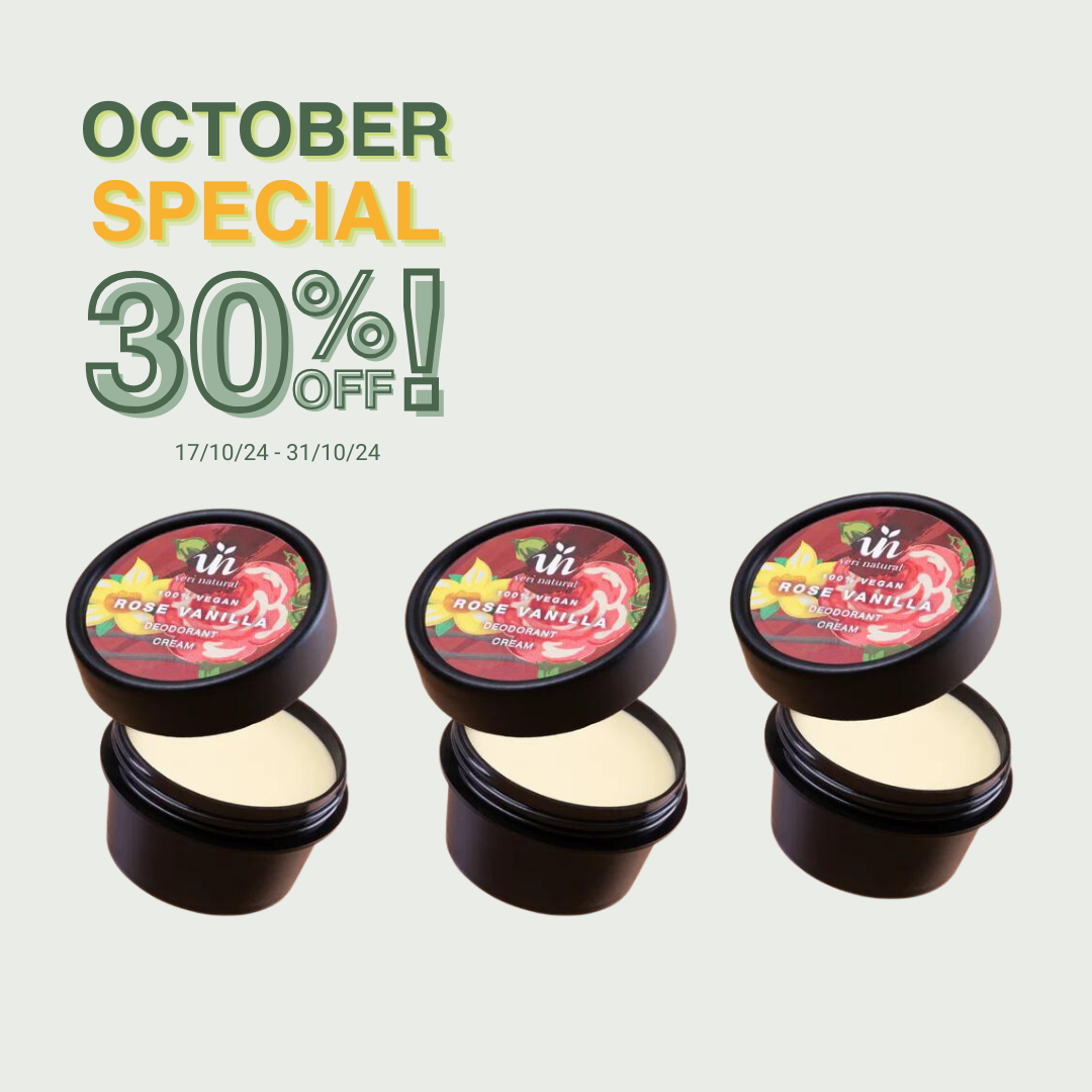 [30% OFF] - OCTOBER SPECIAL! Trio Cream - Rose Vanilla