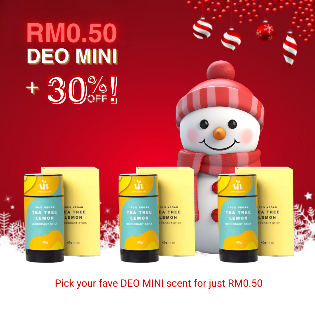 [30% OFF] - RM0.50 DEAL! Deo Stick Trio - Tea Tree Lemon