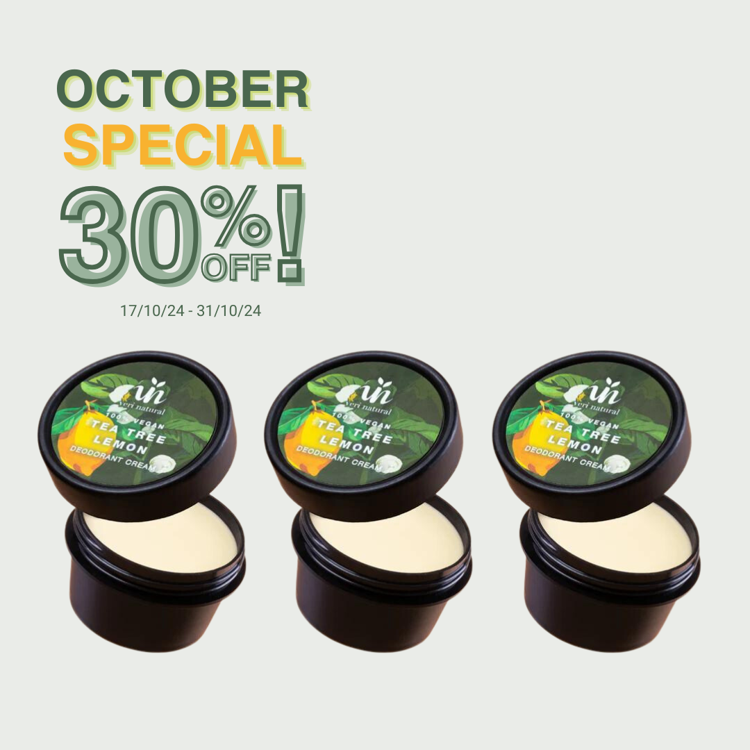 [30% OFF] - OCTOBER SPECIAL! Trio Cream - Tea Tree Lemon