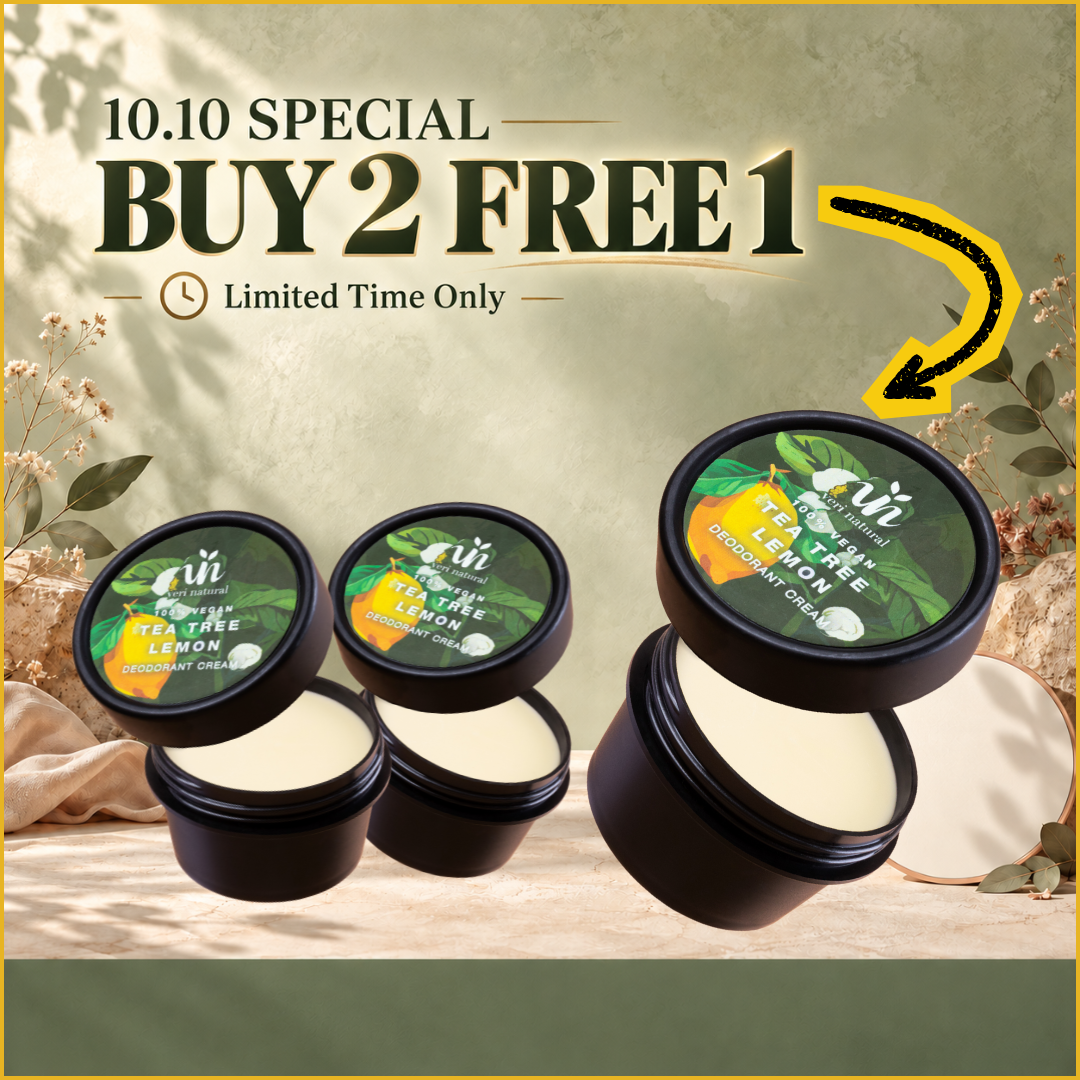 [Buy 2 FREE 1] Cream Trio - Tea Tree Lemon