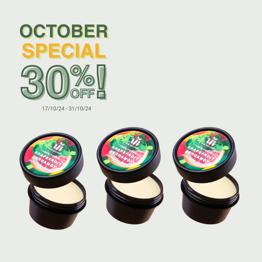 [30% OFF] - OCTOBER SPECIAL! Trio Cream - Grapefruit Bergamot