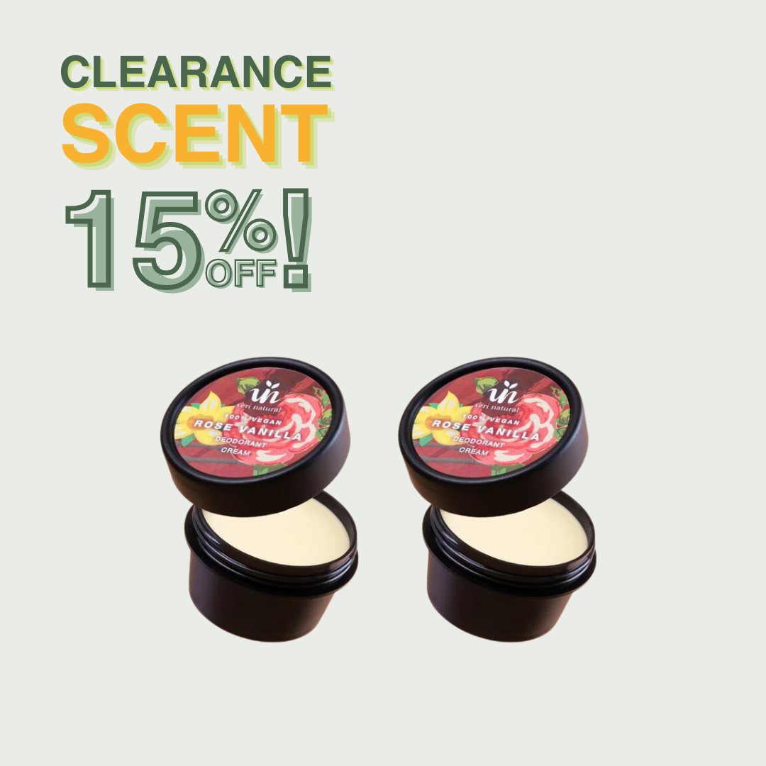 [15% OFF] Clearance - 2x Rose Vanilla Deodorant Cream