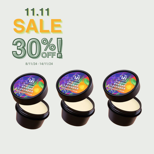 [30% OFF] - 11.11 SALE! Trio Cream - Orange Lavender