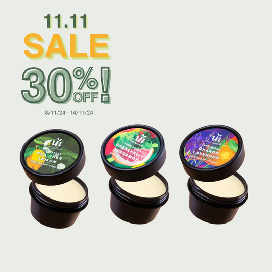 [30% OFF] - 11.11 SALE! Outdoor Cream Set - Tea Tree Lemon, Grapefruit Bergamot & Orange Lavender