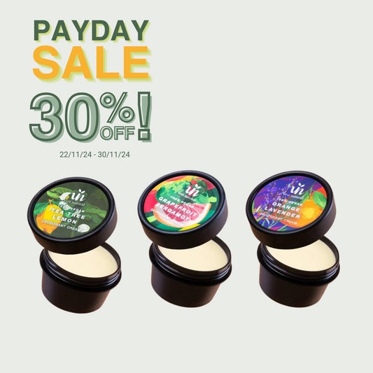 [30% OFF] - PAYDAY SALE! Outdoor Cream Set - Tea Tree Lemon, Grapefruit Bergamot & Orange Lavender