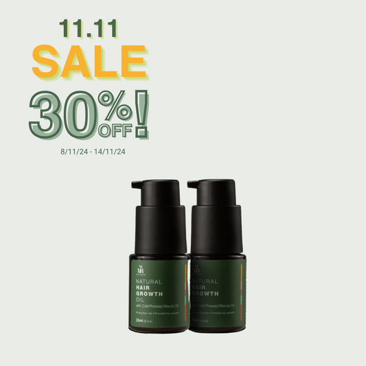 [30% OFF] - 11.11 SALE! 2x Hair Growth Oil