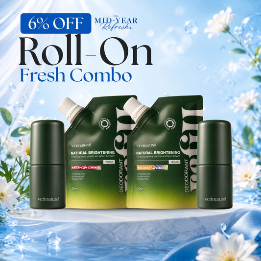 [6% Off] Roll-On Combo - Watermelon Lemonade + Orange Lavender