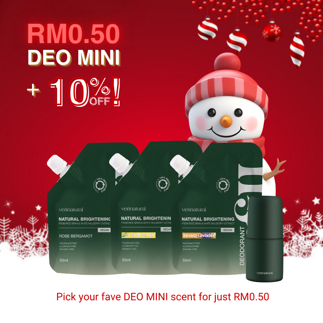 [10% OFF] - RM0.50 DEAL! Trio Roll-on Set - Rose Bergamot, Tea Tree Lemon & Orange Lavender