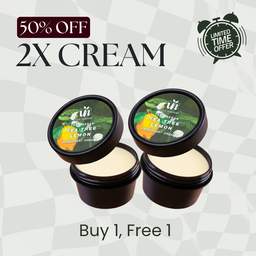 [Buy 1 Free 1] Cream Combo - Tea Tree Lemon