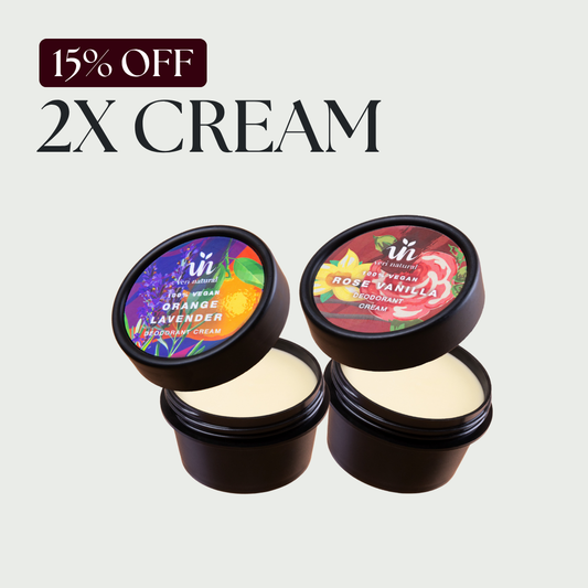 [15% Off] Cream Combo - Rose Vanilla + Orange Lavender