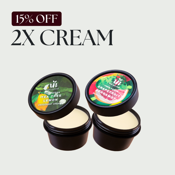 [15% Off] Cream Combo - Tea Tree Lemon + Grapefruit Bergamot