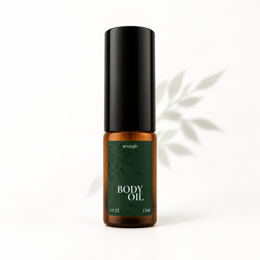 Veri Body Oil 10ml sample bottle