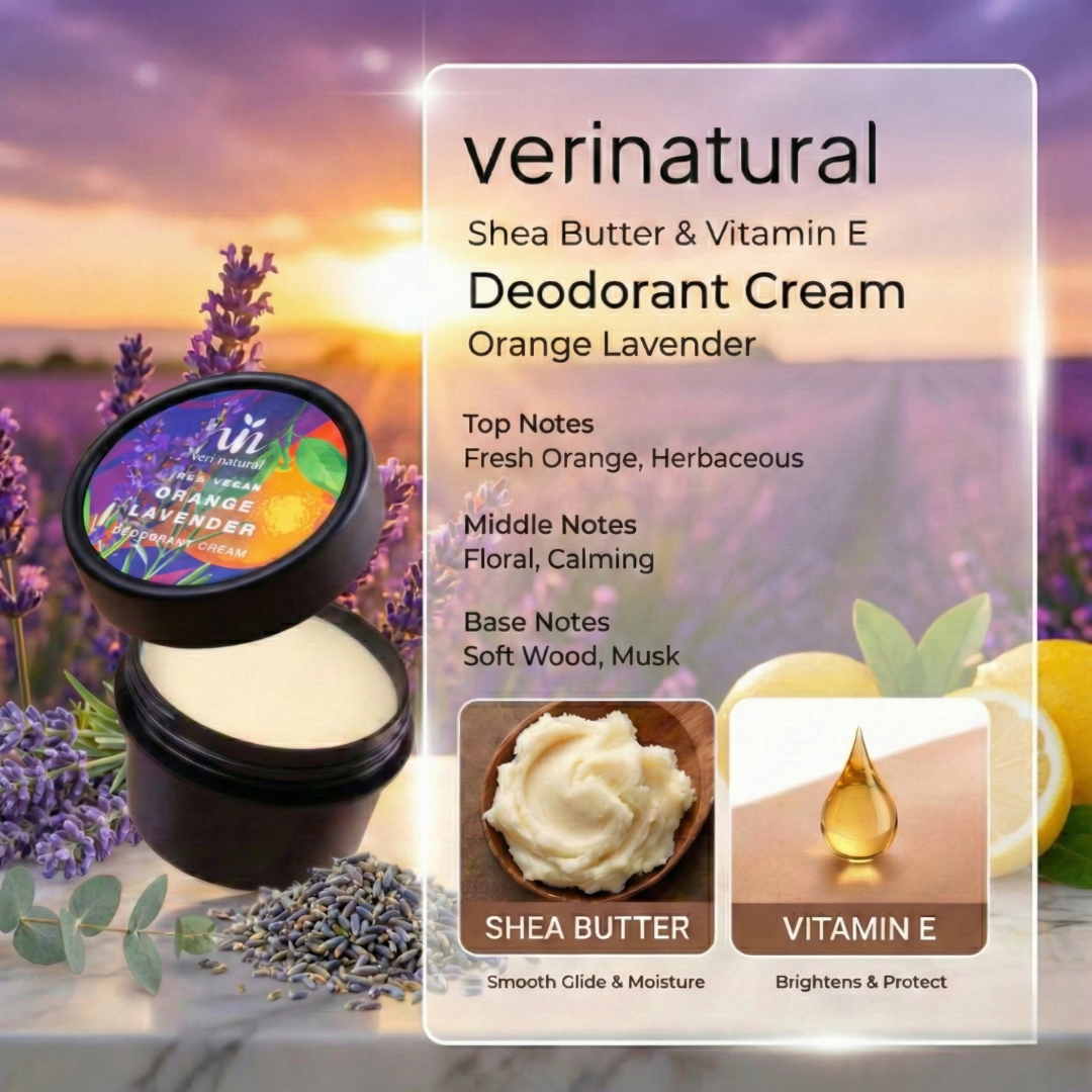 [20% OFF] Ramadhan Deals! Deo Cream Trio - Rose Vanilla, Tea Tree Lemon & Orange Lavender