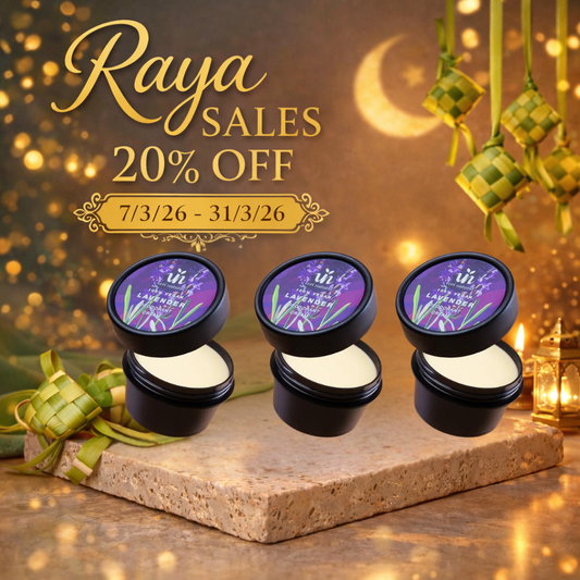 [20% OFF] Raya Sale! Deo Cream Trio - Lavender
