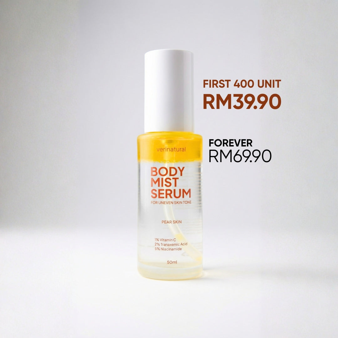 Bi-Phase Body Mist Serum for Uneven Skin Tone