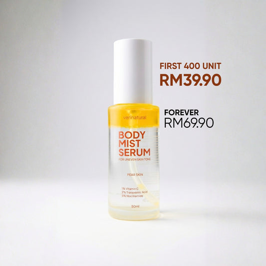 Bi-Phase Body Mist Serum for Uneven Skin Tone