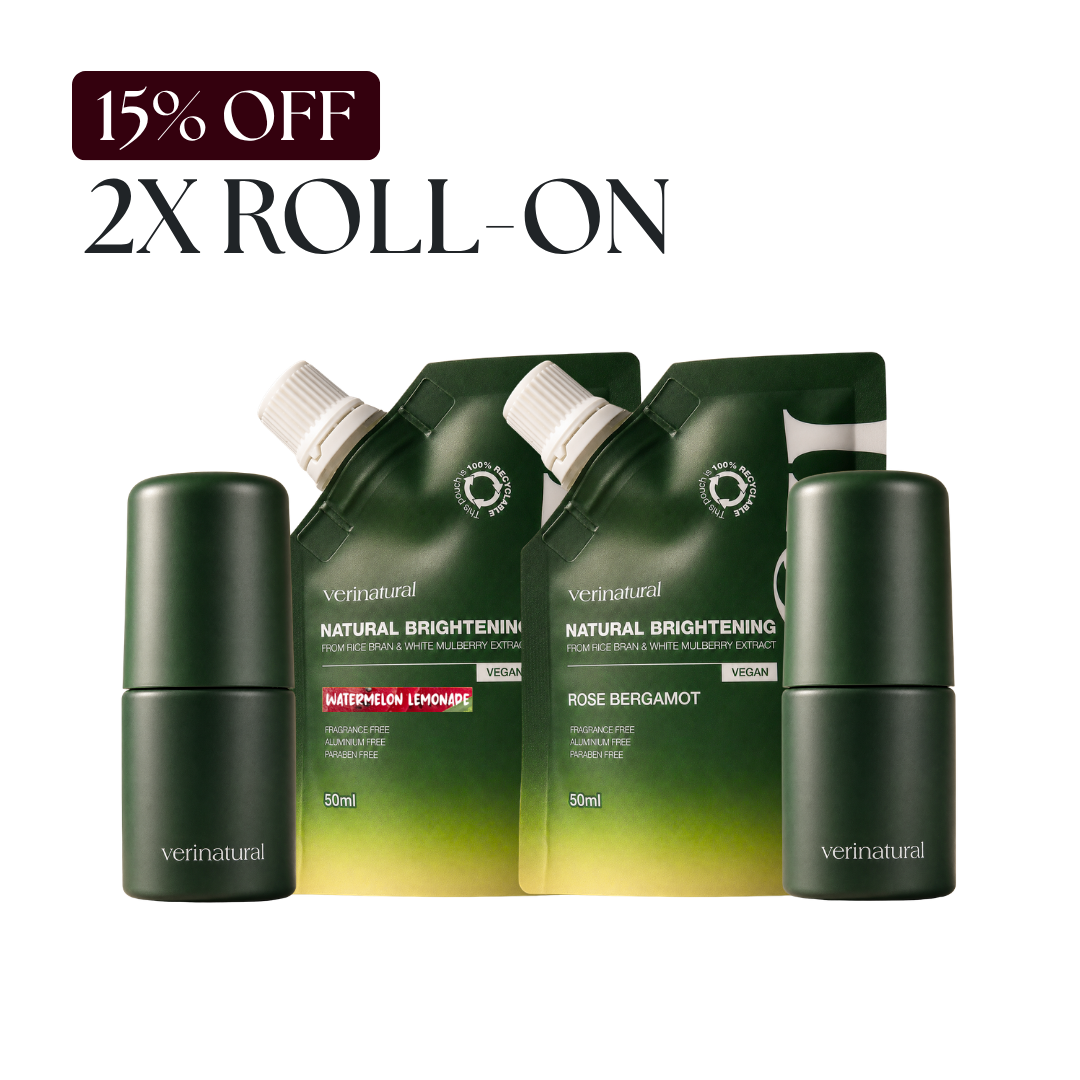 [15% Off] Roll-On Combo - Watermelon Lemonade + Rose Bergamot