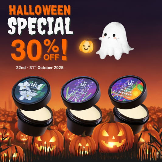 [30% OFF] Halloween Special! Deo Cream Trio Clearance Set - Jasmine, Lavender & Orange Lavender