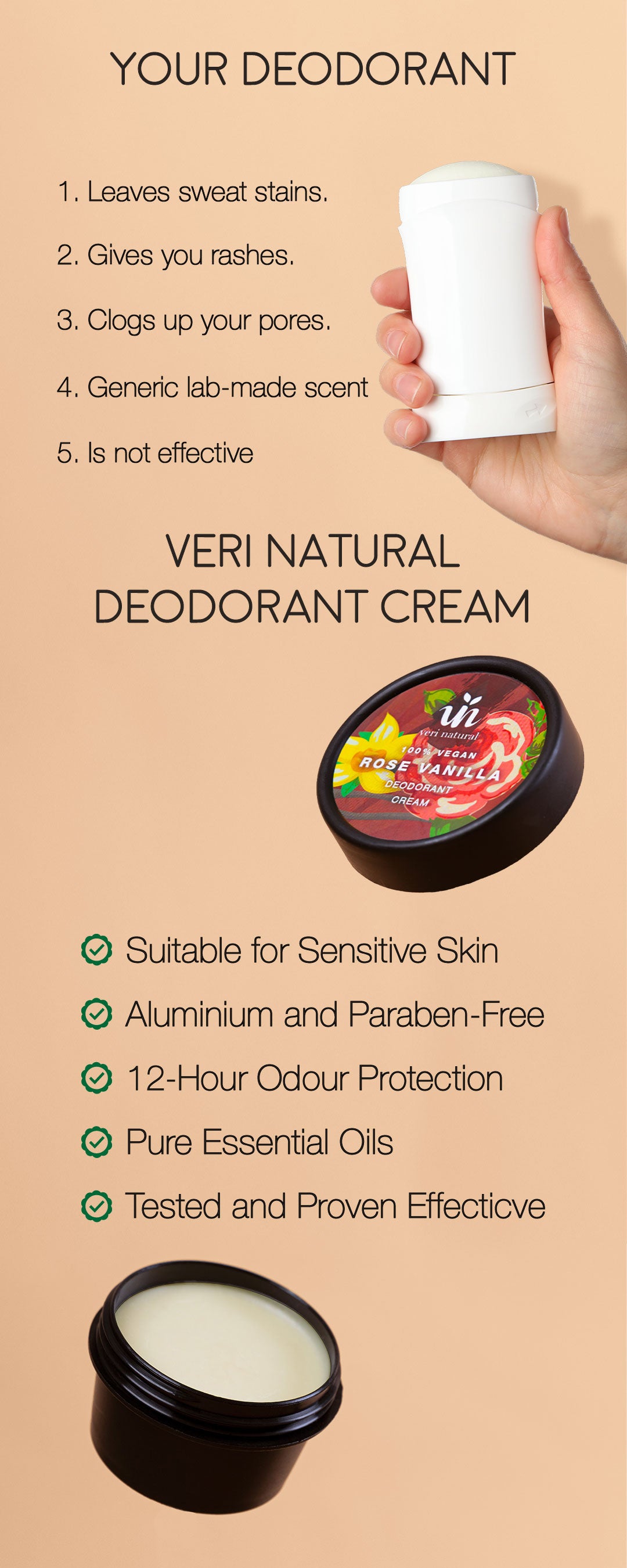 Why you need to choose Veri Natural deodorant