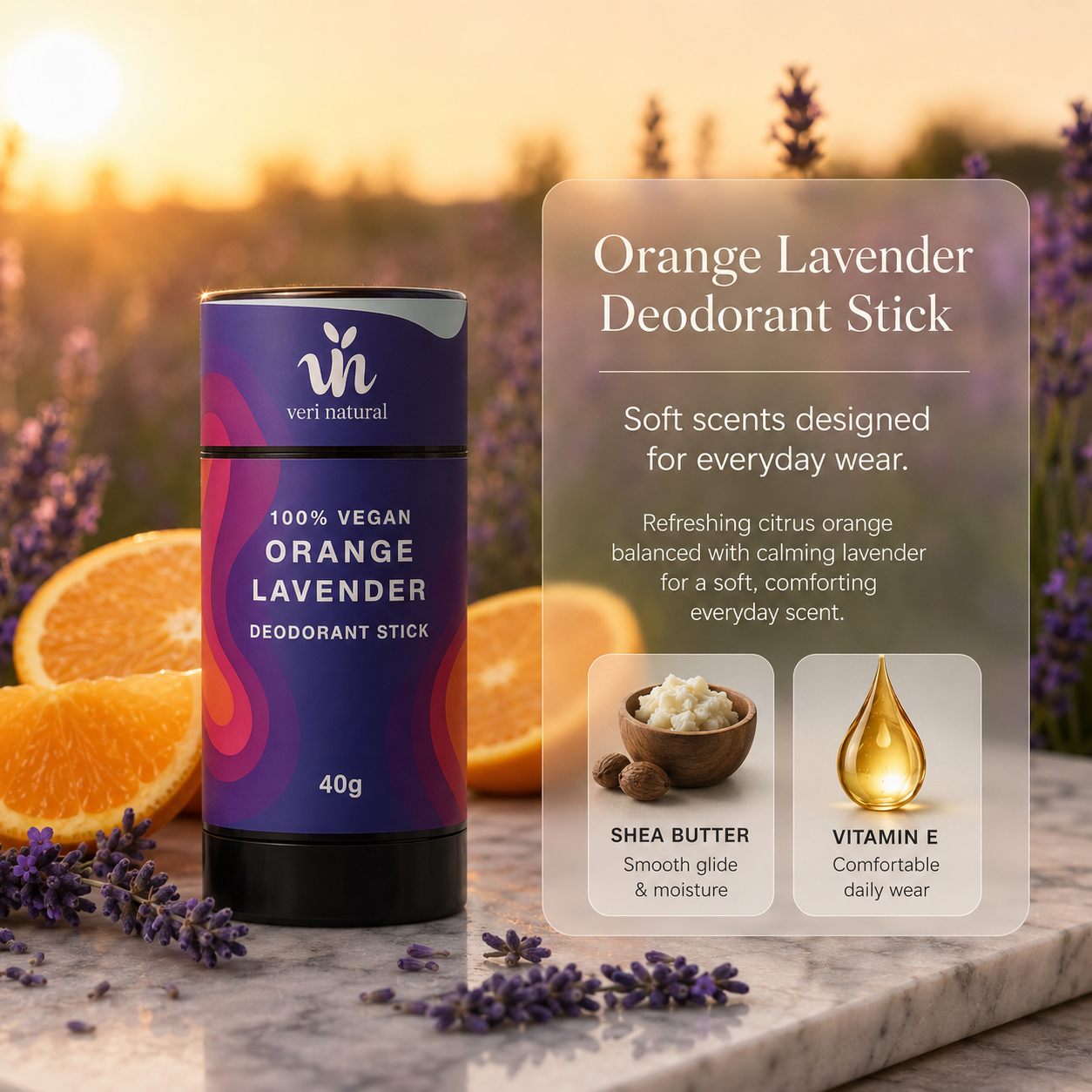 [6% Off] Stick Combo - Tea Tree Lemon + Orange Lavender