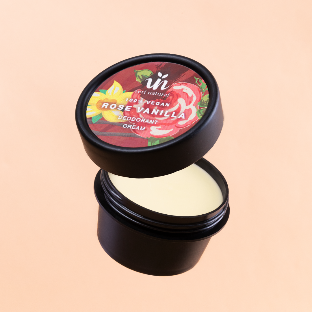 [15% OFF] Rose Vanilla Deodorant Cream