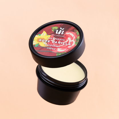 Rose Vanilla Deodorant Cream